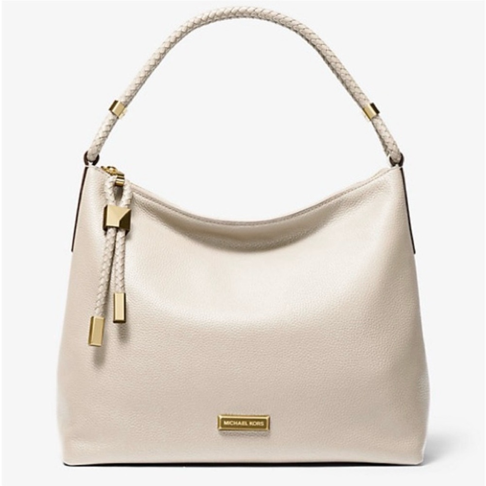 EXCELLENT- LIKE NEW-  Michael Kors Lexington Large Rope Shoulder leather purse